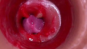 camera in vagina cervix pov creampie fucking breed me