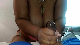 i'm an ebony bbw sucking big black dick like a champion, deepthroat monster cock