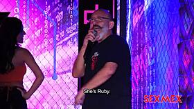 Hey, check out this latina stripper's quickie fuck with clothes ripped 😏