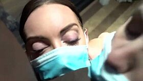 Sucking Dick Through Mask Blowdemic!