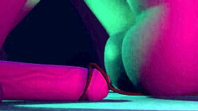 night-time giantess anal vore with huge insertion