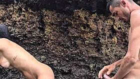 That beautiful latina on the beach has a big ass