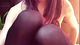 Beautiful Asian Ladyboy Crossdressing in Public Toilet, Quietly Masturbating Anal 😊