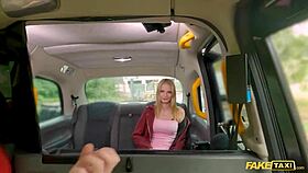 Driver Pounds Buddy's Girlfriend In Fake Taxi Cab