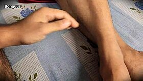 Giving body massage accidentally leads to intimate encounter with mature woman