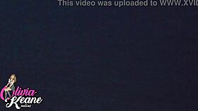 You watch your neighbour in the shower