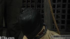 Hotty gets punished, but stays hot during the ordeal