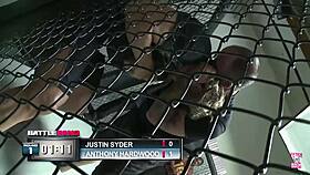 Curly Brunette Lexi Summer RIDES a Guy's Horse Like a Real Cowgirl