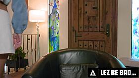 Lez Be Bad - Little Dragon Pranks Roommate Jasmine Sherni By Fucking Hookup Aria Sloane In Her Bed