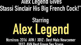 Alex Legend pounds Stassi Sinclair hard