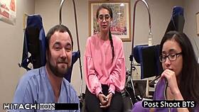 Journalist experiences forced orgasms from doctor