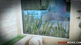 step aunts treat my cock like king during vacation