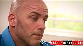 Step Dad Fucks Teen 18+ After Chasing Boyfriend Off