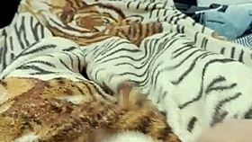 Beautiful Amateur Woman Enjoys Interactive Masturbation In The Morning Before College