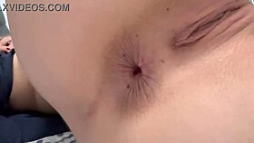 beautiful teen masturbating after shower with fingering and squirting in the bathroom