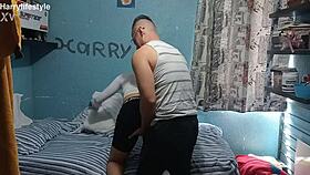 Amateur Big Ass Shakes Cock in Homemade Scene Intensely