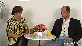 German hairy pussy mature fucked by big dick guy