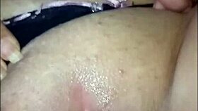 POV Fingering Shaved Pussy With Wet Lick Close Up