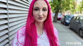 Busty mature babe Victoria Arias in hot contest with small cock and big tits