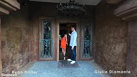 giulia diamond enjoys ass fucking at boring party