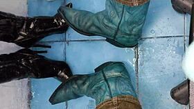 hey check out this pee in ankle boots fetish