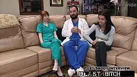 Ditria Rose's pussy gets creampied in POV