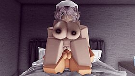 Fucking my cute girlfriend in my bedroom