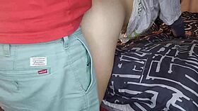 Dildo Fucking My 18 Year Old Stepdaughter While My Wife Is At The Spa