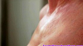 beautiful mature woman rides black cock casually