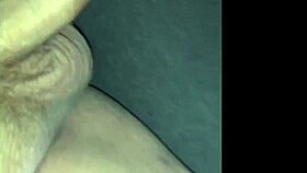 Just me, a chubby fat guy, masturbating my big cock till I cum all over