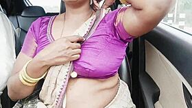 indian couple on long car drive telugu talks