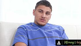 caring stacked milf welcomes exchange student with nuru massage.