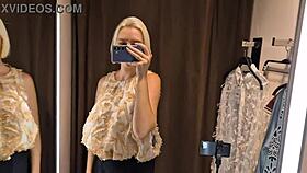 Try On Haul Sexy Clothes Completely Transparent In The Fitting Room