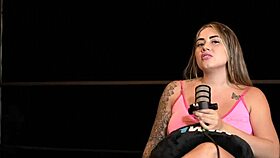 interview with sara blonde goes wild with public squirting masturbation