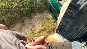 Bold intense real public sex in car with maria kalos rough riding and cumshot