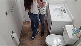 student got fucked in school toilet by me
