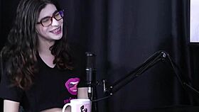 Yumi Trap Transsexual In Sheer Red Lingerie Group Fun