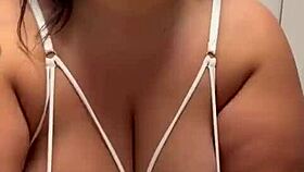 Beautiful Curvy Bbw With Big Ass And Tattoo Enjoys Fruit Fetish Solo Softcore