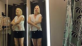 Try On Haul Sexy Clothes Completely Transparent In The Fitting Room