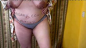 oops, the bbw milf got pregnant again without knowing who the father is, after cheating and getting humiliated
