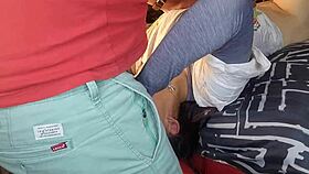 Dildo Fucking My 18 Year Old Stepdaughter While My Wife Is At The Spa