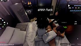 Roblox cute submissive kitty gets pounded hard