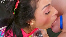 Zoe, Drink Piss And Spew In Anal!