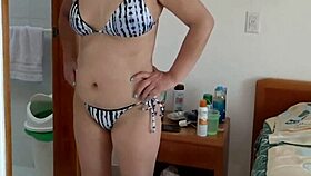 At the beach, someone can't stop looking at me in a bikini