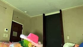 Petite Ebony Slut Got Her Throat And Pussy Stretched With A Big Creampie From Bbc