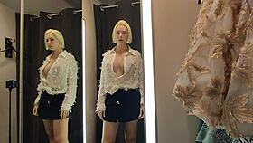 Try On Haul Sexy Clothes Completely Transparent In The Fitting Room