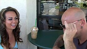 A wild sexy milf rides barry scott's huge cock