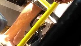 Girl With Perfect Foot Rides Bus Part 1