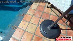 brunette milf shay sights takes a messy load on her perfect tits