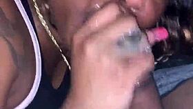 Action Pack AP packs my throat with big black cock